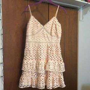 Lulus blush dress